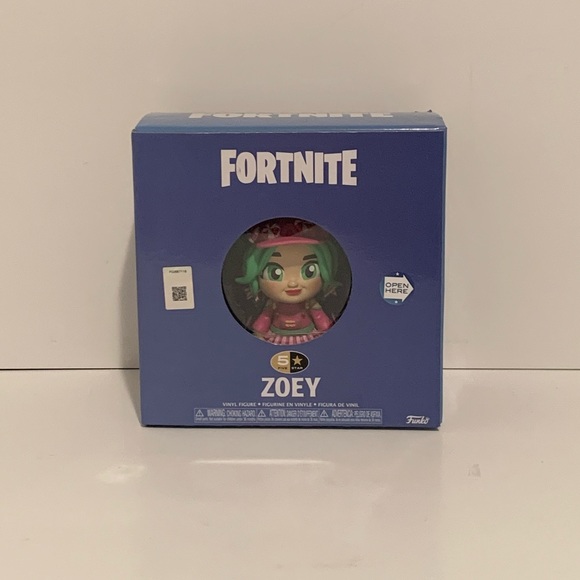 🍭 [4/$25] [BRAND NEW] FORTNITE ZOEY FUNKO 5 STAR VINYL ACTION FIGURE 🍭 - Picture 2 of 8